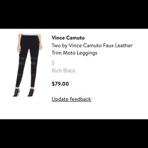 Two by Vince Camuto Leggings